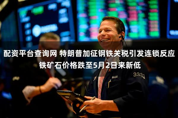 配资平台查询网 特朗普加征钢铁关税引发连锁反应 铁矿石价格跌至5月2日来新低